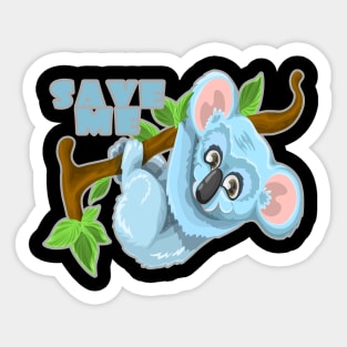 save me Sticker